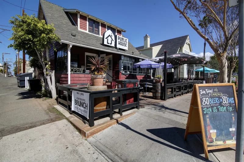 Public House La Jolla, American in La Jolla