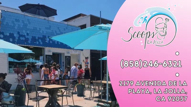 Scoops La Jolla, Ice Cream & Dessert in La Jolla