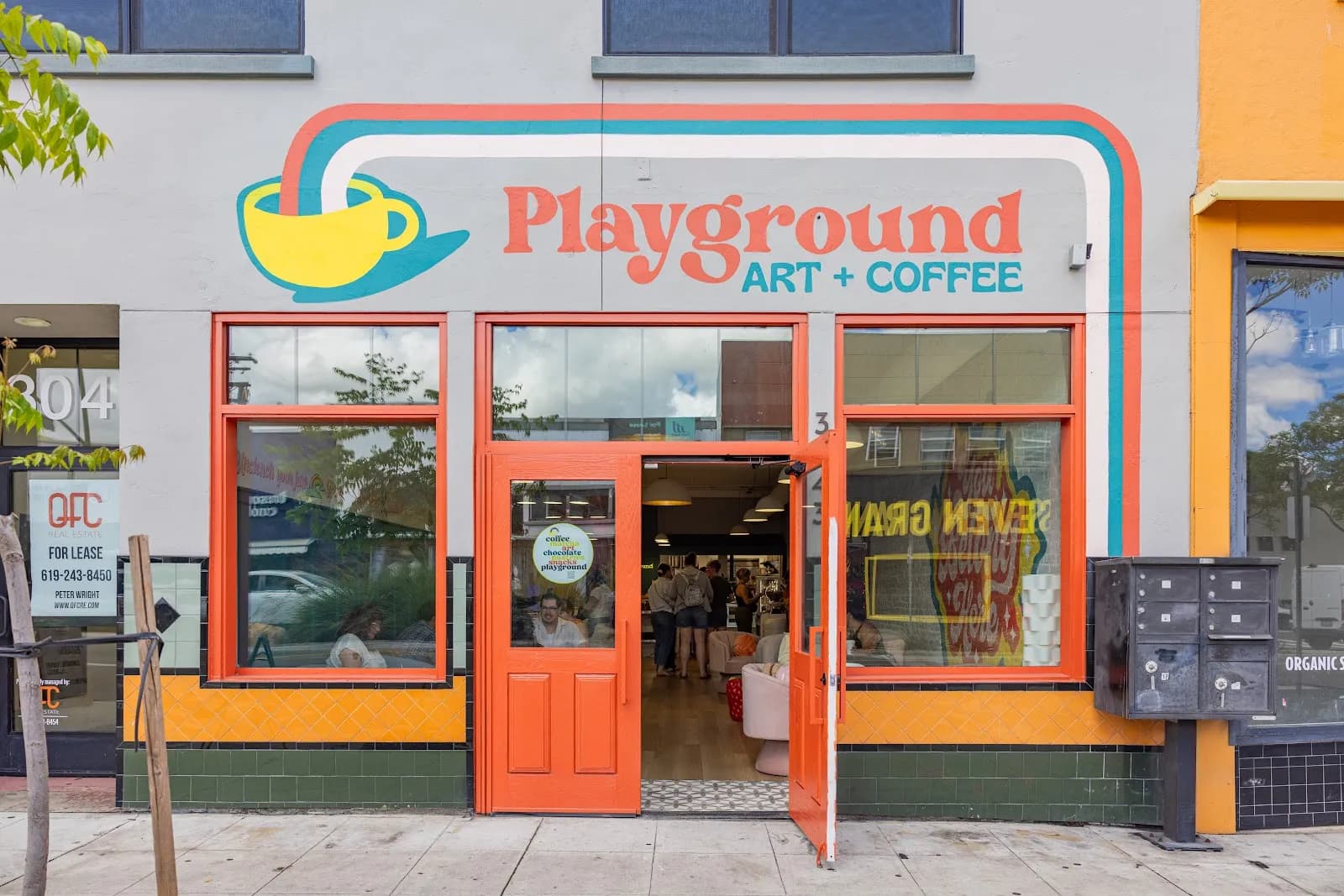 Playground Art + Coffee, Coffee Shops in North Park