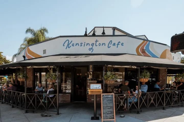 Kensington Cafe, Restaurants in Kensington