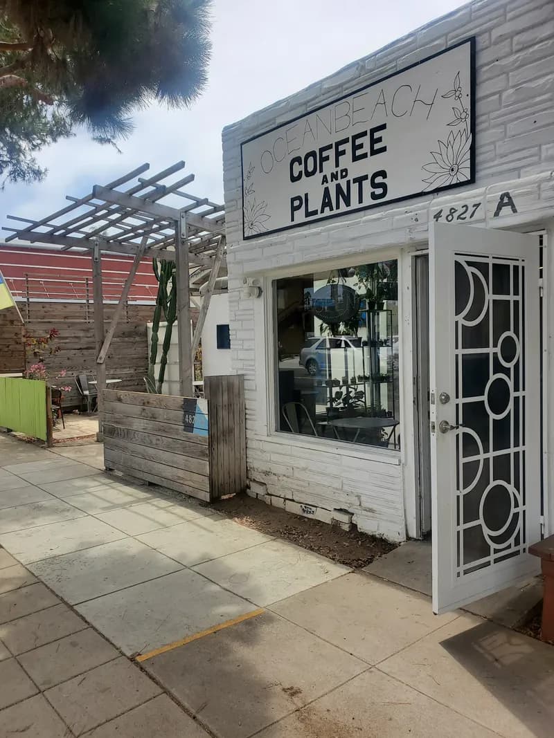 Ocean Beach Coffee and Plants, Coffee Shops in Ocean Beach