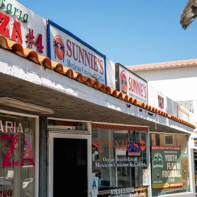 Sunnie's Ocean Beach Mexican Food, Restaurants in Point Loma