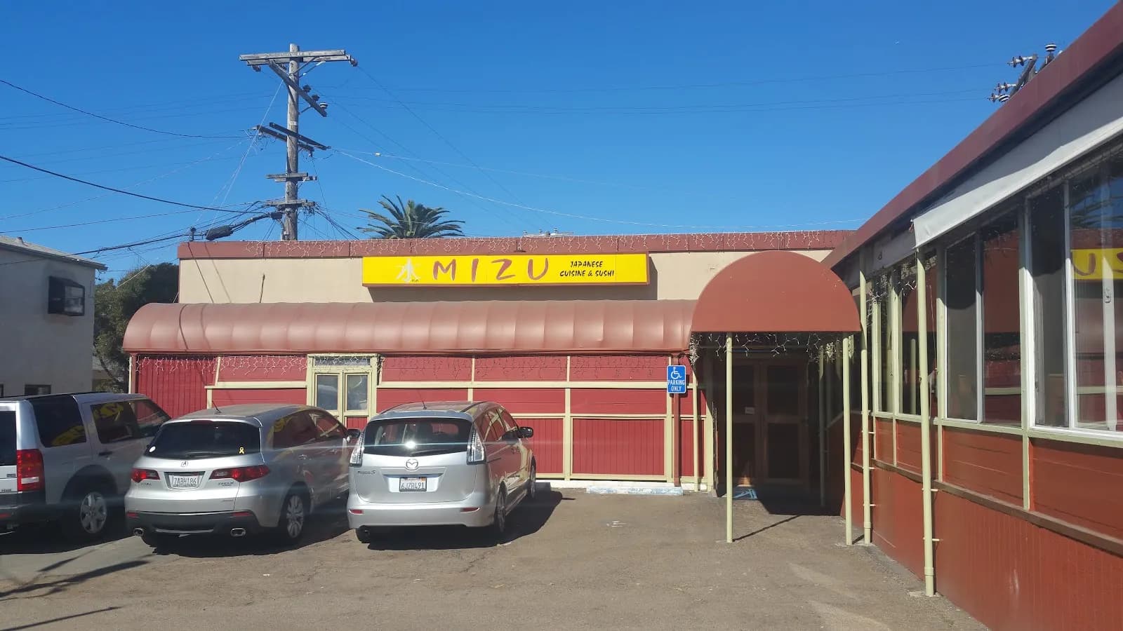 Mizu, Restaurants in Mission Beach
