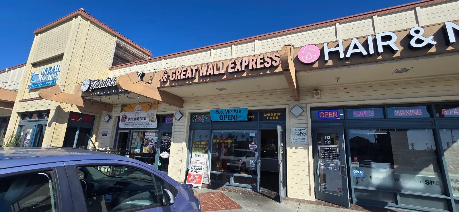 Great Wall Express, Restaurants in Old Town