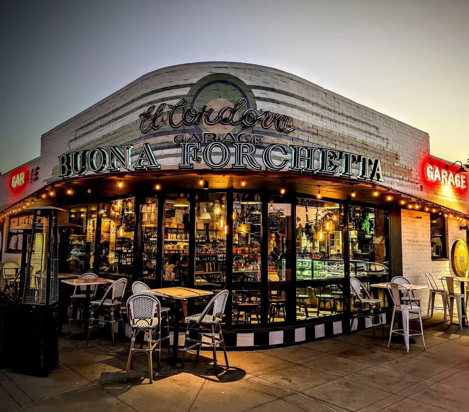 Garage Buona Forchetta, Restaurants in Coronado