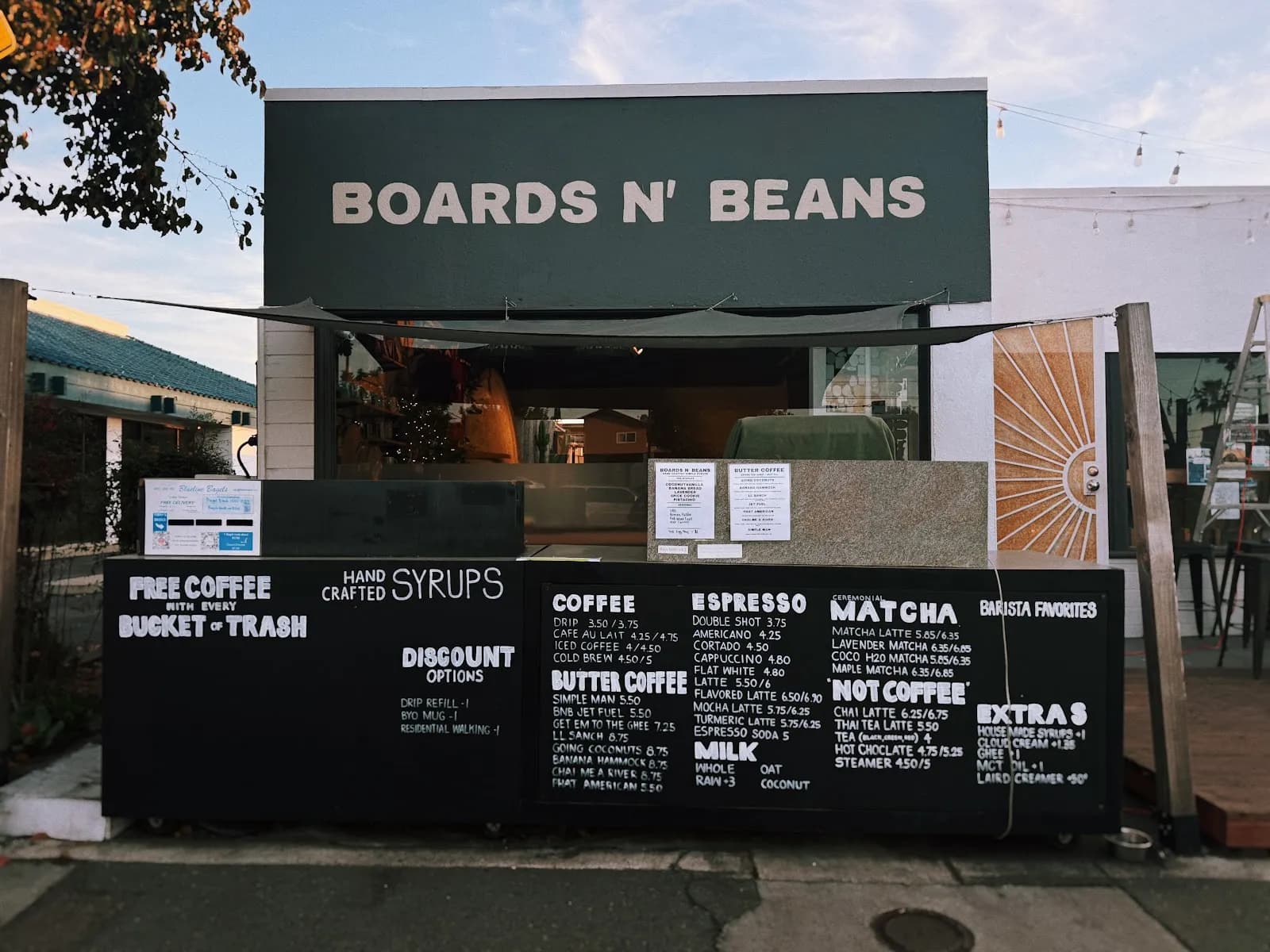 Boards N' Beans, Coffee Shops in Pacific Beach